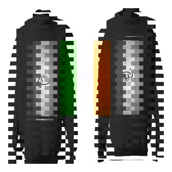 Grunge India Flag Vintage South Asia Indian Sweatshirt - Thegiftio