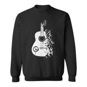 Guitar Classic Bird Sweatshirt | Mazezy