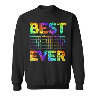 Guitarist Father Best Dad Ever D A D Chord Father's Day Sweatshirt - Seseable