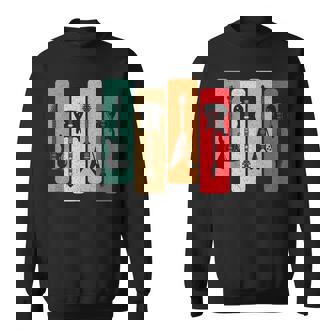 Guitarras Retro Guitarrista Bajo Eléctrico Rock Music Camisa de entrenamiento - Regaloses