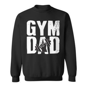 Gym Dad Fathers Day Workout Sweatshirt - Monsterry