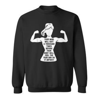 Gym Motivation Workout Motivational Fitness Lover Sweatshirt - Monsterry UK