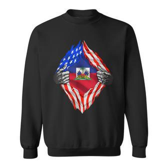 Haiti American Haitian Flag Day Haiti Roots Sweatshirt - Monsterry
