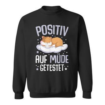 Hamster Positiv Auf Müde Tested Sweatshirt - Seseable