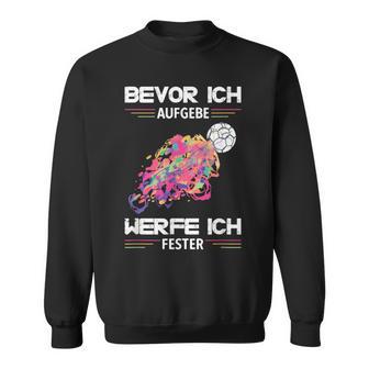 Handball Player Resin Ball Handball Player Handball Sweatshirt - Seseable