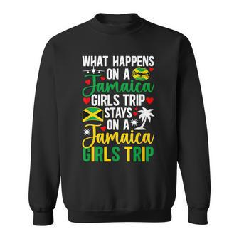 What Happens On Jamaica Girls Trip Stays On Jamaica Trip Sweatshirt - Monsterry UK