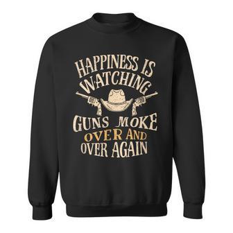 Happiness Is Watching Gunsmoke Over And Over Again Sweatshirt - Monsterry AU