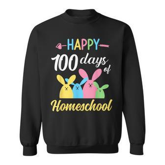 Happy 100 Days Of Homeschool Kid Süße Kinder 100 Tage Sweatshirt - Seseable