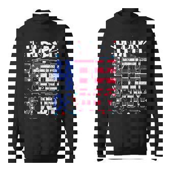 Happy 4Th Of July Patriotic American Us Flag 4Th Of July Sweatshirt - Thegiftio