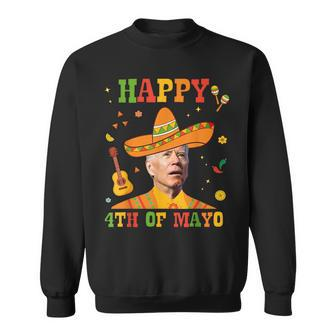 Happy 4Th Of Mayo Joe Biden Confused Cinco De Mayo Sweatshirt - Monsterry AU