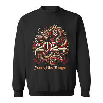 Happy Chinese New Year 2024 Year Of The Dragon Zodiac Sweatshirt | Mazezy