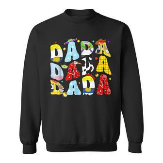 Happy Father Toy Story Dada Boy For Dad Granddad Sweatshirt | Mazezy AU