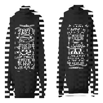 Happy Father's Day To The Best Dad Who Lives In Heaven Sweatshirt - Thegiftio