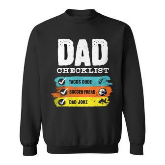 Happy Father's Day Dad Checklist 2024Best Dad For Girl Sweatshirt - Seseable