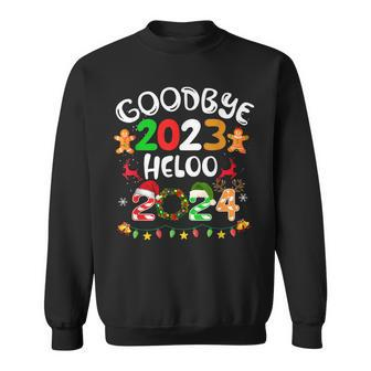Happy New Year 2024 Pajama Family Xmas Sweatshirt | Mazezy AU
