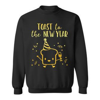 Happy New Year Nye Party New Years Eve Confetti Sweatshirt - Seseable