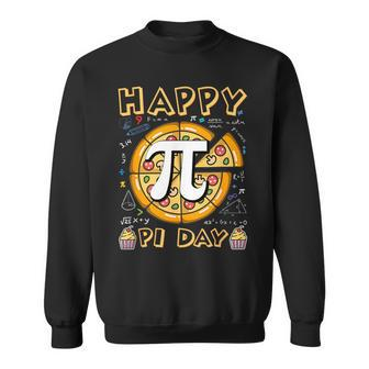 Happy Pi Day Pie Day Pizza Mathematics Pi Symbol Sweatshirt - Monsterry DE