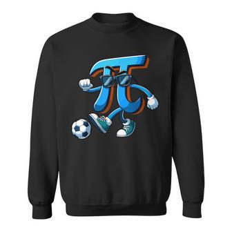 Happy Pi Day Soccer Lovers Pi Symbol Math Teachers Women Sweatshirt | Mazezy