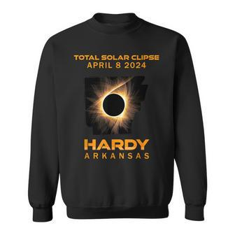 Hardy Arkansas 2024 Total Solar Eclipse Sweatshirt | Mazezy
