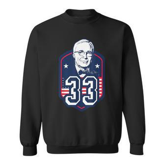 Harry S Truman Thirty Third President Style T Sweatshirt - Monsterry