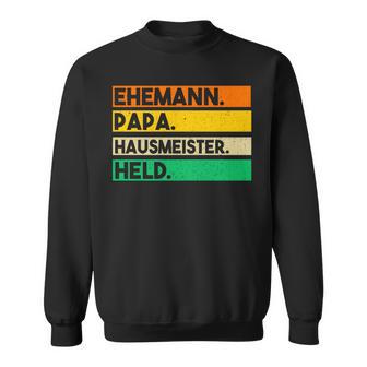 Hauswirt Papaateratertag Hausmeister Sweatshirt - Geschenkecke