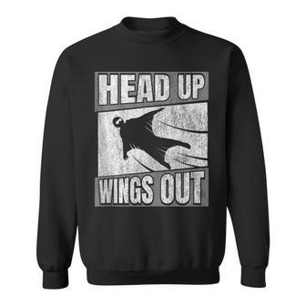 Head Up Wings Out Wingsuit Flying Sweatshirt - Monsterry DE