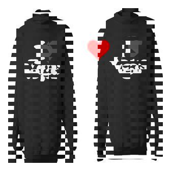 I Heart Love Las Vegas Nevada Sweatshirt - Seseable