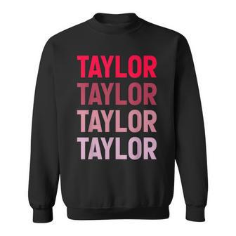 I Heart Taylor First Name I Love Personalized I Love Taylor Sweatshirt - Thegiftio UK