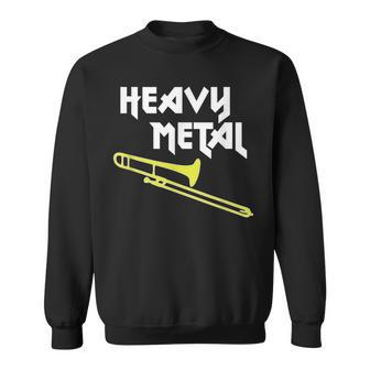 Heavy Metal Marching Band Concert Band Trombone Sweatshirt - Monsterry CA