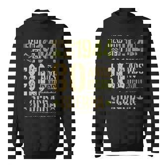 Hecho En 1944 Dando Guerra 80 Años Regalo 80 Cumpleaños Camisa de entrenamiento - Regaloses