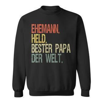 Held Beste Papa Der Welt Help Sweatshirt - Geschenkecke