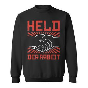 Held Der Arbeit East Germany Ostalgia Vintage Retro Ddr Sweatshirt - Seseable
