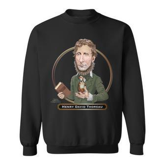 Henry David Thoreau Poet And Philosopher Sweatshirt - Monsterry UK