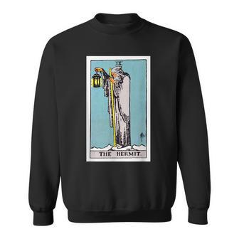 Hermit Tarot Oracle Fashion Card Deck Streetwear Sweatshirt - Monsterry AU