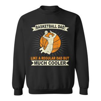 Herren Basketballer Papa Korbleger Dunkingater Basketball Sweatshirt - Geschenkecke