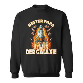 Herren Bester Papa Der Galaxieatertag Sweatshirt - Geschenkecke