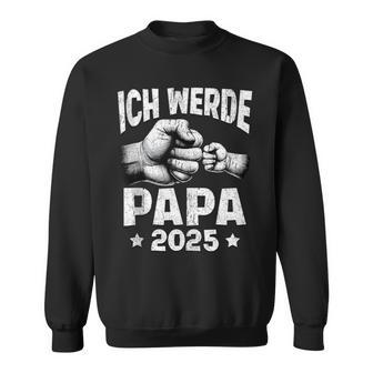 Herren Ich Werde Papa 2025 Schwangerschaft Ich Werde Baldater Sweatshirt - Geschenkecke