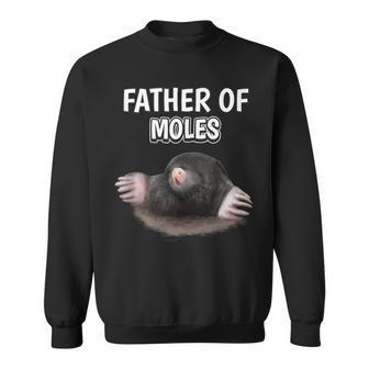 Herren Jungen Father Of Moles Papaatertag Maulwurf Sweatshirt - Geschenkecke