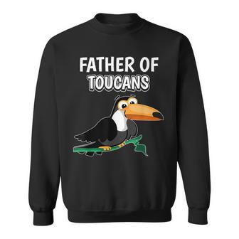 Herren Jungen Father Of Toucans Papaatertag Tukan Sweatshirt - Geschenkecke