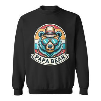 Herren Papa Bär Papa Bär Spruch Lustig Sweatshirt - Geschenkecke