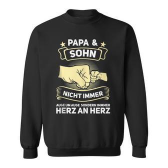 Herren Papa Sohn Familie Sweatshirt - Geschenkecke