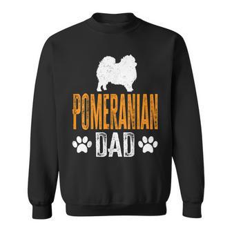 Herren Pomeranian Dad Geschenk Hund Papa Pommeratertag Geschenk Sweatshirt - Geschenkecke