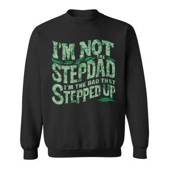 Herren Stepdad Stiefvater Papa Inspirierendes Zitatater Tochter Sweatshirt - Geschenkecke