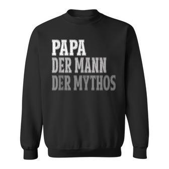 Herrenatertagsgeschenk Papa &Ater Atertag Spruch Sweatshirt - Geschenkecke