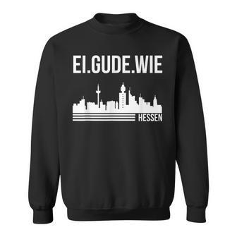 Hessen Frankfurt Skyline Set Sweatshirt - Seseable