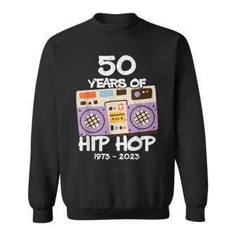 Hip Hop 50Th Anniversary 50 Years Of Hip Hop Sweatshirt - Thegiftio UK