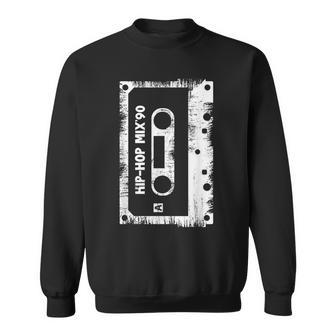 Hip Hop Rap Mixtape Cassette Dj Retro 90S Vintage Cassette Sweatshirt - Monsterry CA