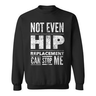 Hip Replacement Post Surgery Gag Get Well Soon Sweatshirt - Monsterry AU