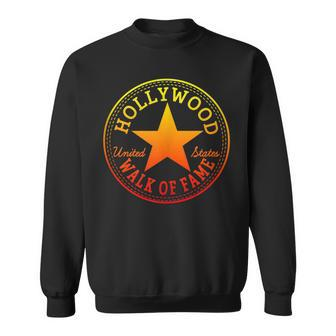 Hollywood Walk Of Fame Los Angeles Usa Holiday Travel Sweatshirt - Monsterry CA