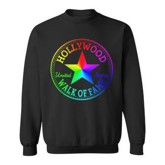 Hollywood Walk Of Fame Los Angeles Usa Surfer Outfit Sweatshirt - Monsterry AU